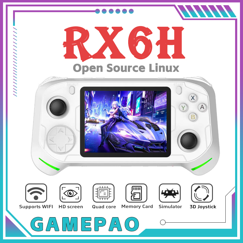 Gaming Retro Arcade - Open Source RX6H Retro Handheld Video