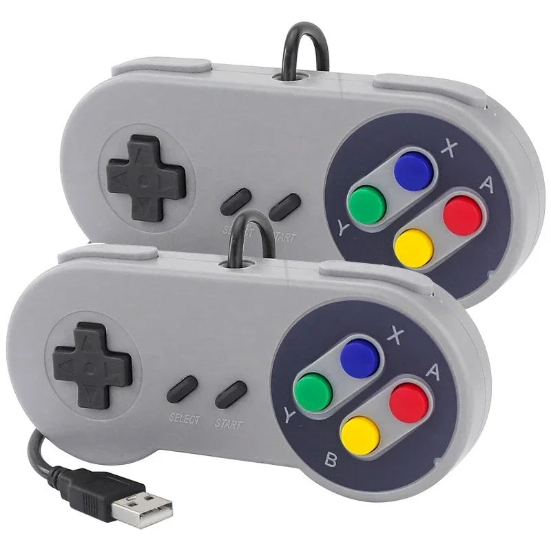 Retro Gaming Raspberry Pi - Wired USB Gamepad Retro Gaming Joystick