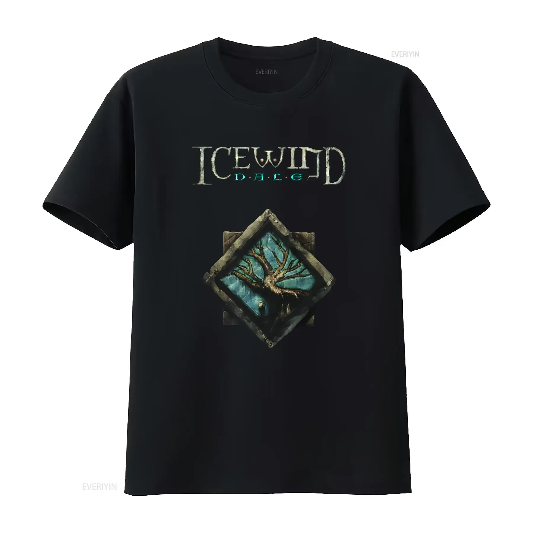 Retro Gaming Video - Icewind Dale Logo Classic Video Game