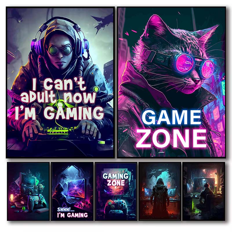 Retro Gaming Zone - Retro Pop Punk Gaming Gamer Game