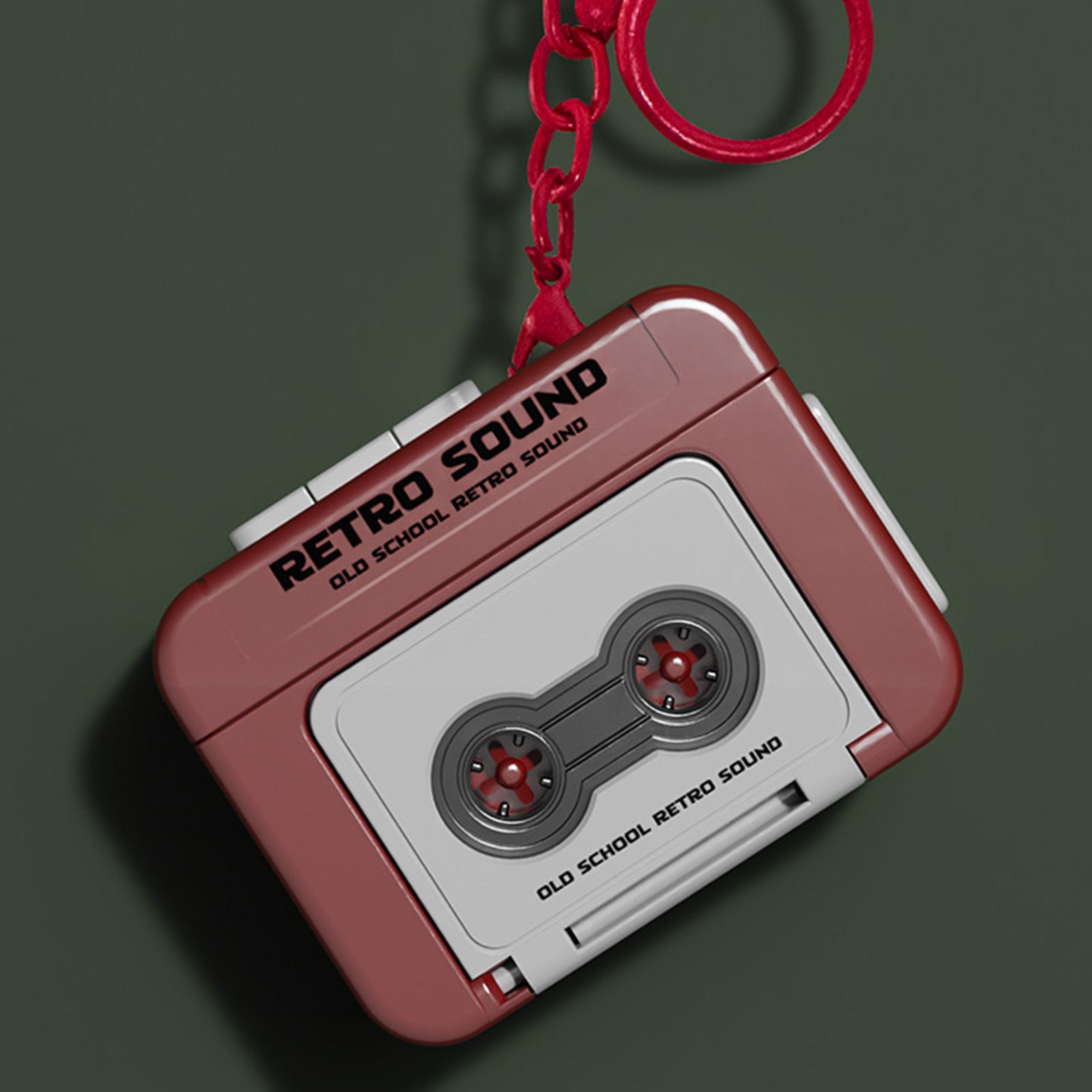 Retro Gaming Keychain - Small Cassette Tape Keychain Cassette Tape
