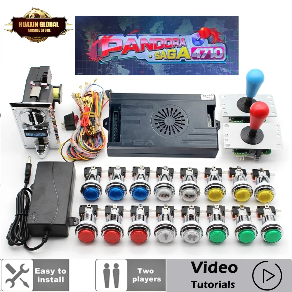 Retro Gaming Raspberry Pi - 2 4710 Trong 1 Pandora Saga
