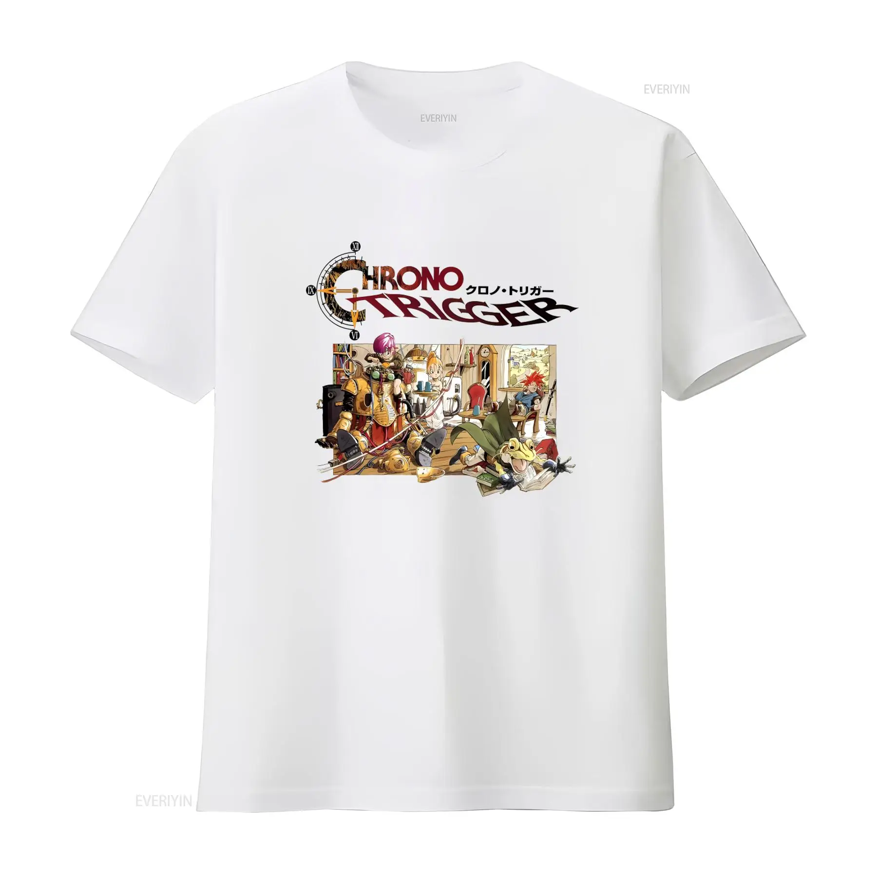 Retro Gaming Video - Chrono Trigger Video Game Logo T