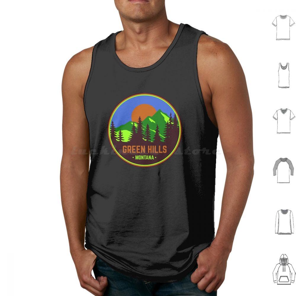 Retro Gaming Zone - Green Hills Montana Tank Tops Vest
