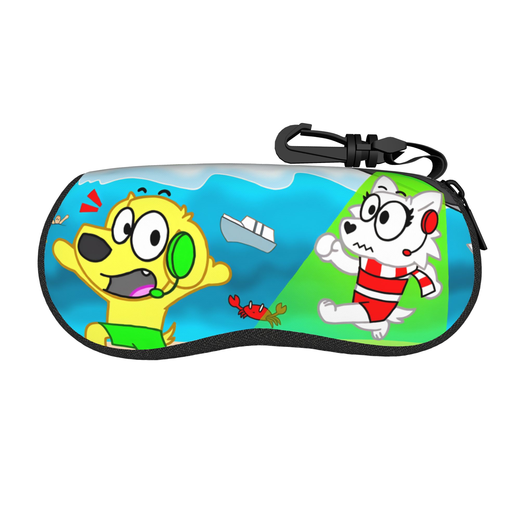 Retro Gaming Keychain - Tylers And Snowi Gaming Glasses Case