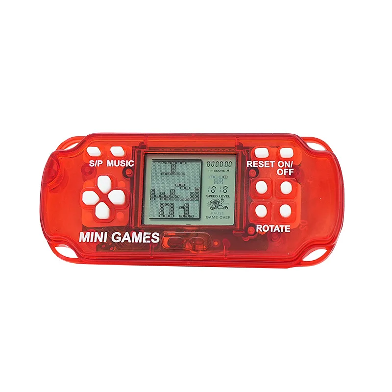 Retro Gaming Keychain - 26 In1 Classic Tetris Handheld Game