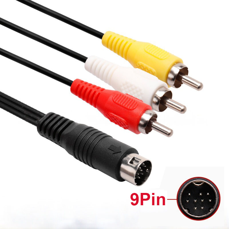 Retro Gaming Cables - 1.8m AV Cable for SEGA Genesis