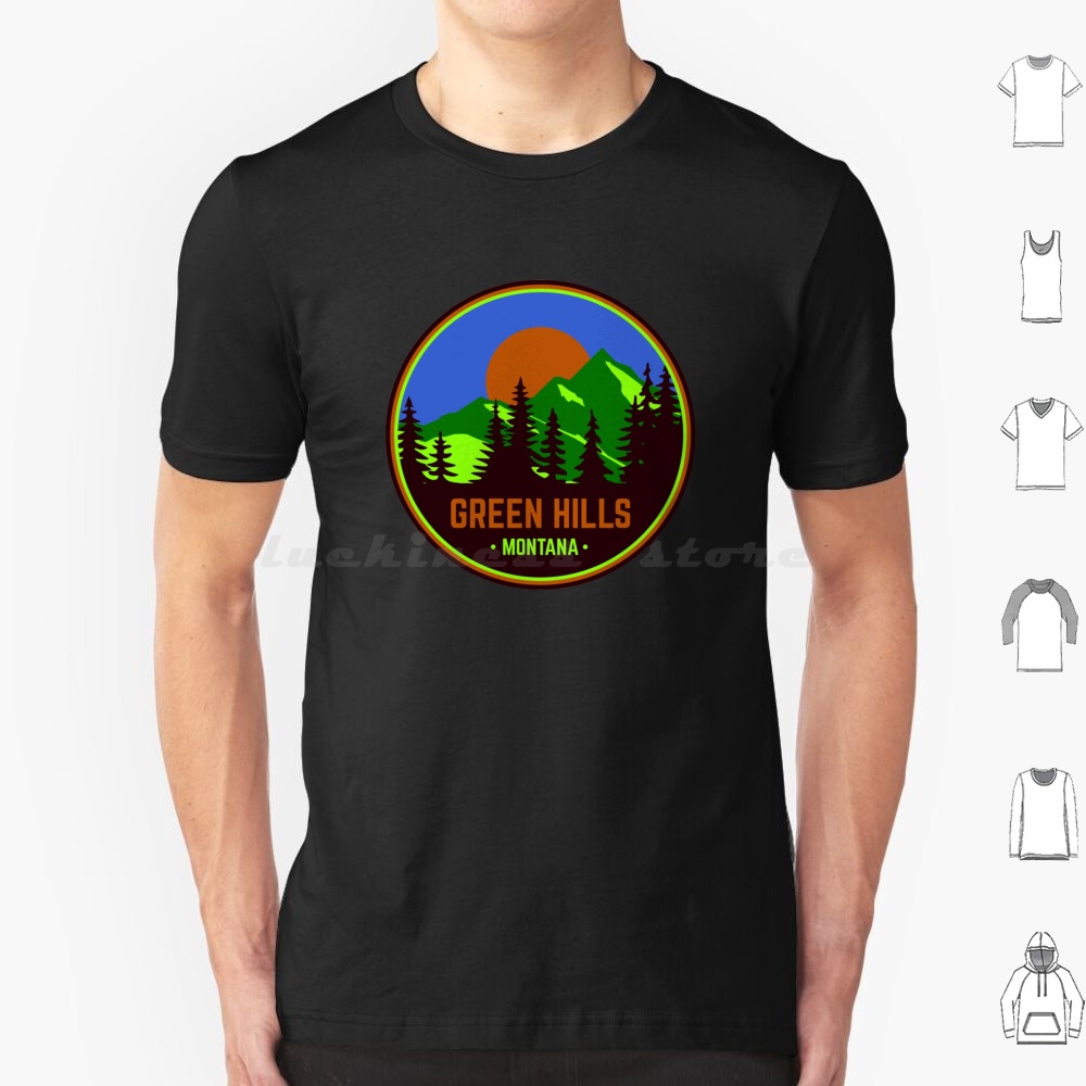 Retro Gaming Zone - Green Hills Montana T Shirt 6xl