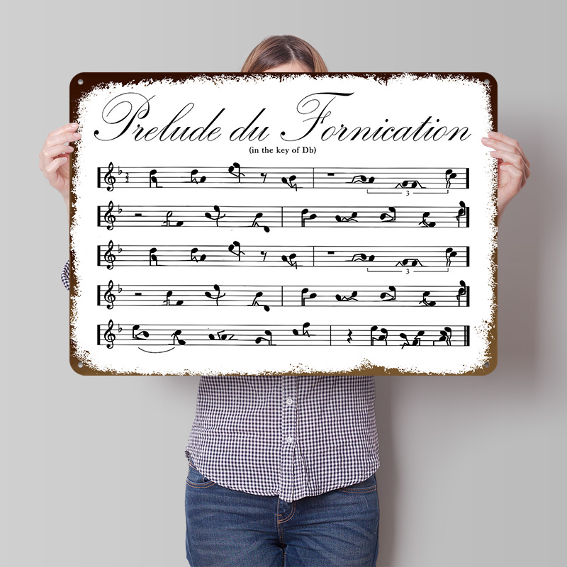 Retro Gaming Meme - Funny Meme Sheet Music Metal Poster