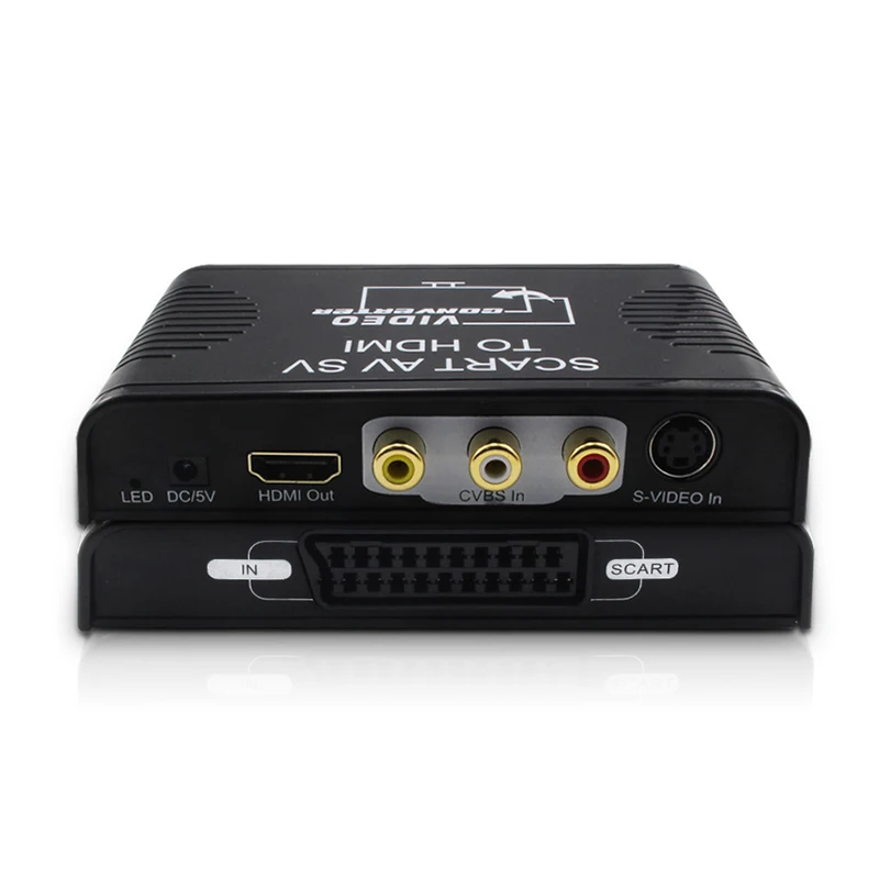 Scart To Hdmi - S-video composite AV Scart to HDMI