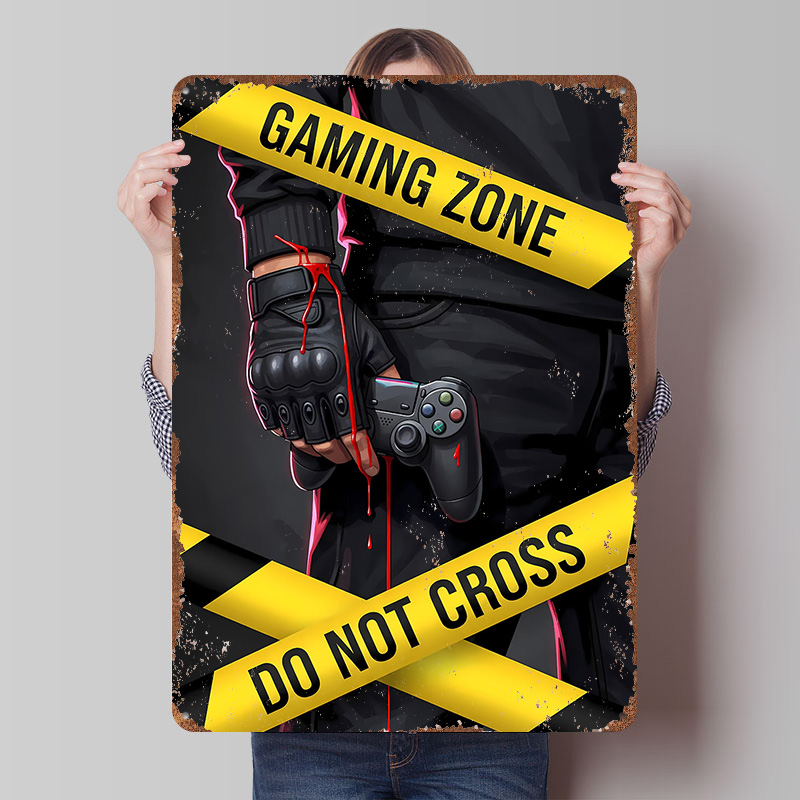 Gaming Zone Do Not Cross Poste - đánh giá và giá Retro Gaming Zone