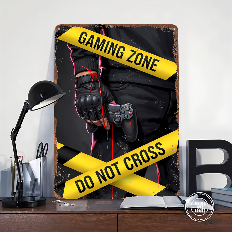 Gaming Zone Do Not Cross Poste - đánh giá và giá Retro Gaming Zone