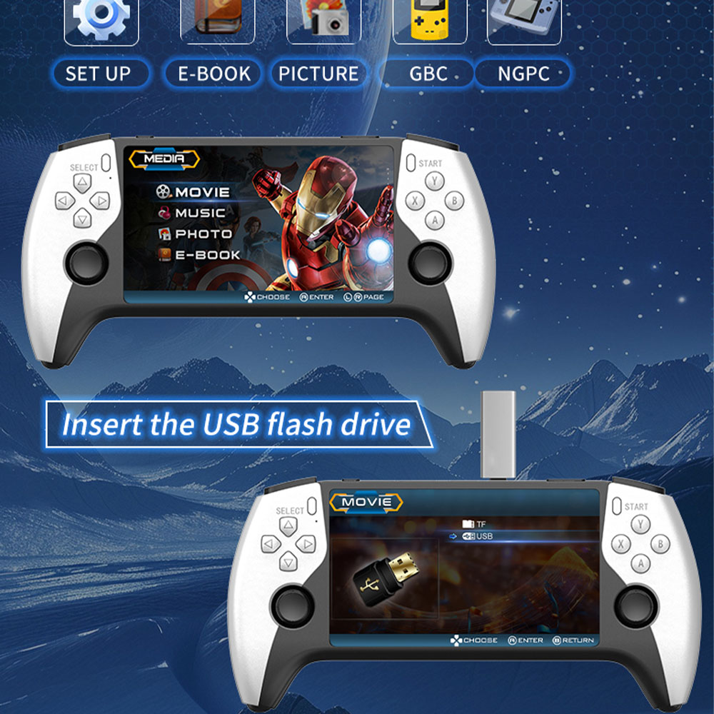 2026 New SF3500 5 Inch Handhel - đánh giá và giá Retro Gaming Download