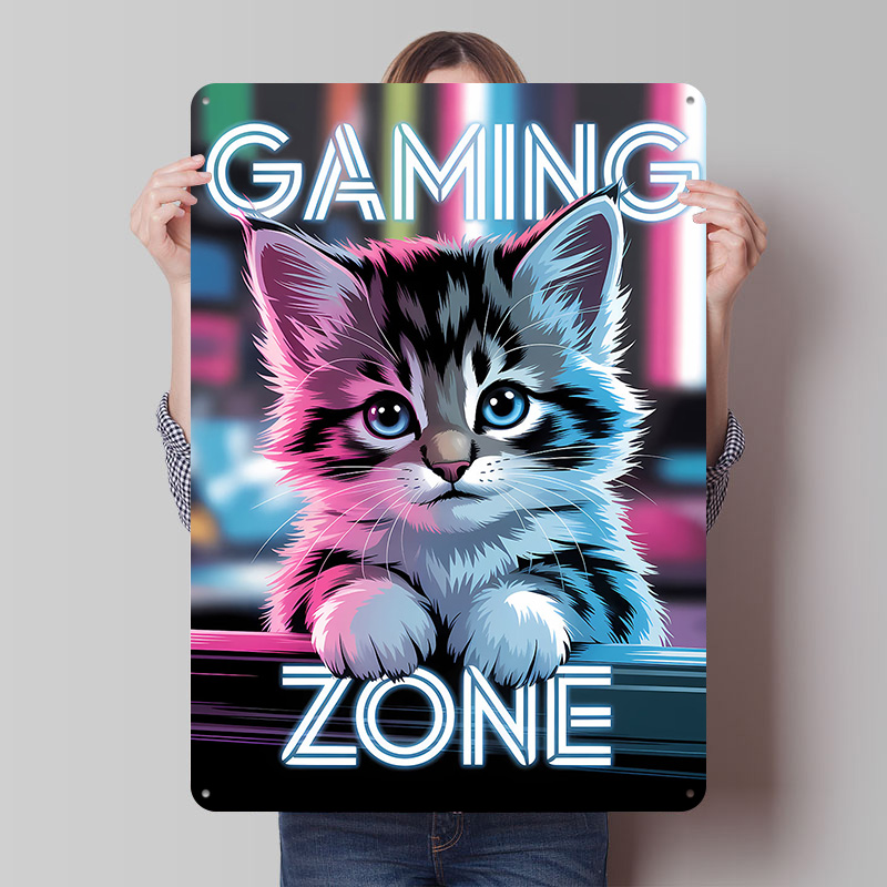 Gaming Zone Kitten Printed Pos - đánh giá và giá Retro Gaming Zone