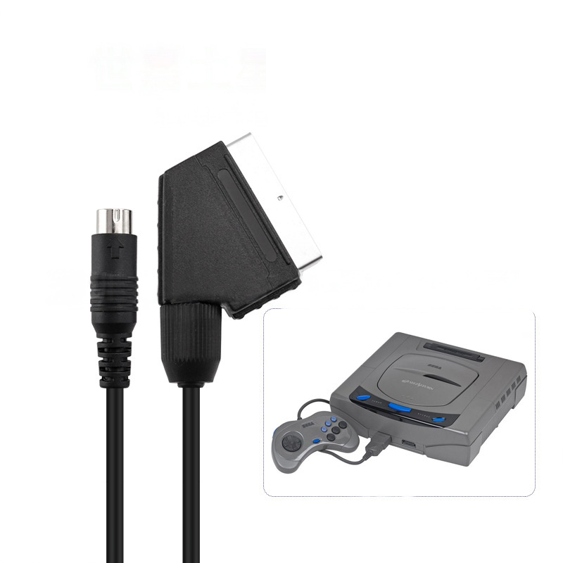 1.8m Scart Cable for Sega Satu - đánh giá và giá Retro Gaming Cables