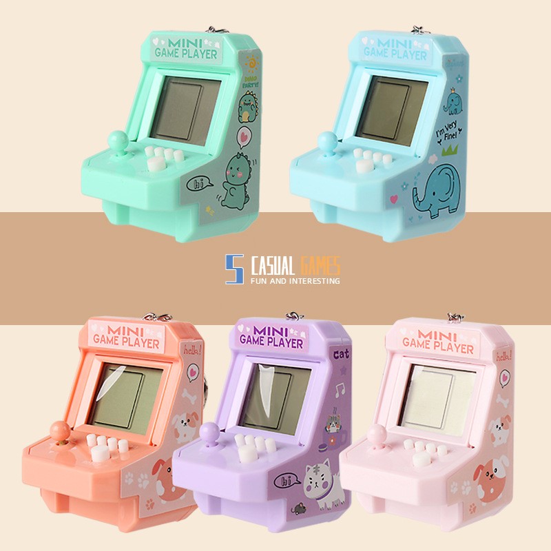 Mini Portable Game Console Wit - đánh giá và giá Retro Gaming Keychain