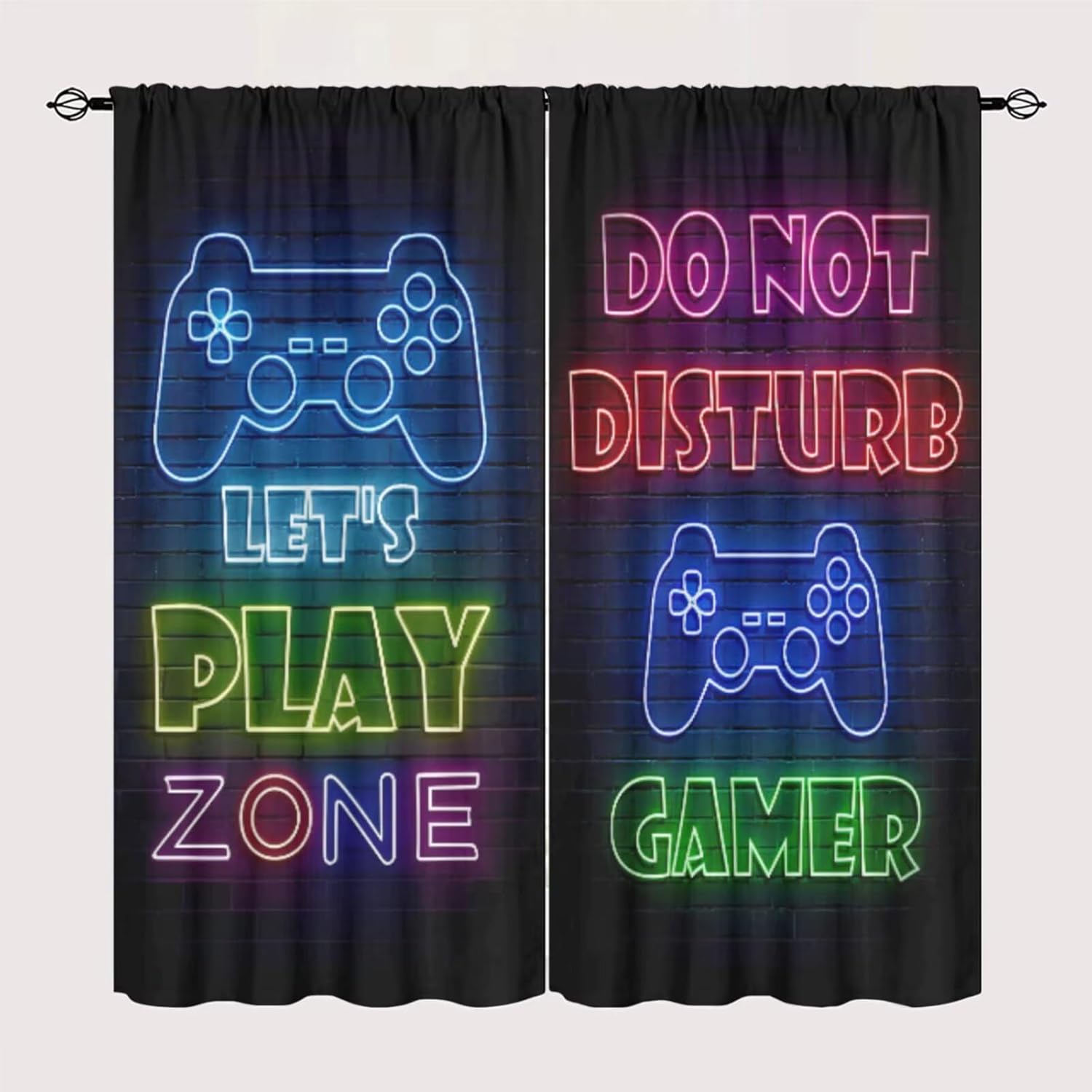 Gaming Gamer Curtain Curtains  - đánh giá và giá Retro Gaming Zone