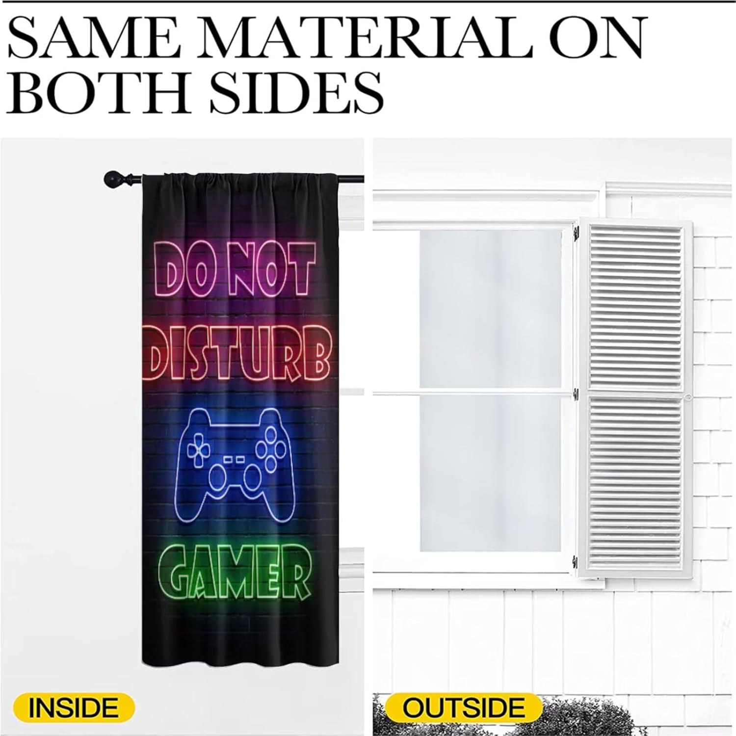 Gaming Gamer Curtain Curtains  - đánh giá và giá Retro Gaming Zone
