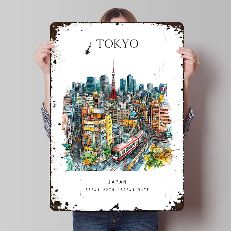 Tokyo Japan Travel Printed Pos - đánh giá và giá Retro Gaming Tokyo