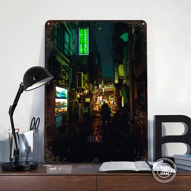 Tokyo Backstreet With Text Pri - đánh giá và giá Retro Gaming Tokyo