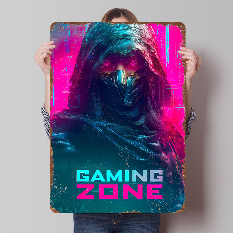 Gaming Zone Ninja Tinplate Pos - đánh giá và giá Retro Gaming Zone