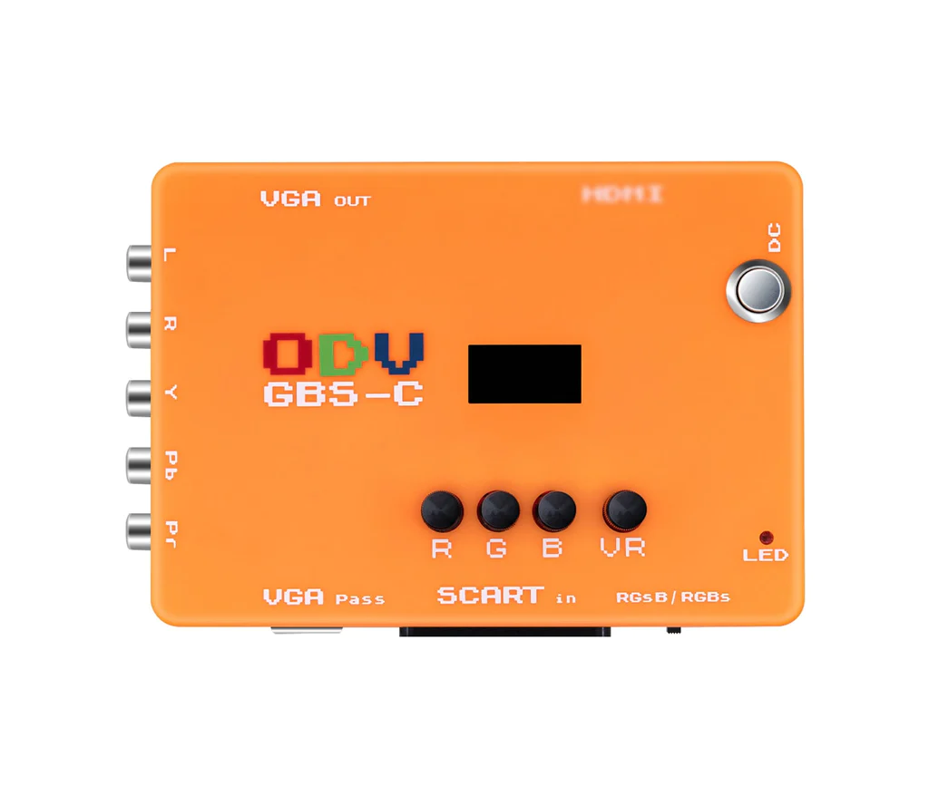 Mcbazel ODV-GBS-C Component VG - đánh giá và giá Retro Gaming Play Zone