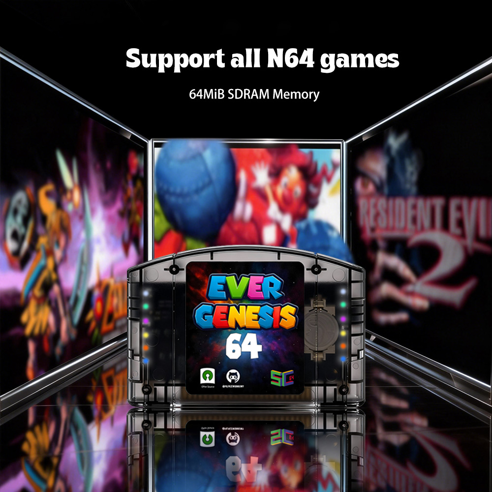 11000 in 1 SC64 Flash Cart N64 - đánh giá và giá Retro Gaming Raspberry Pi
