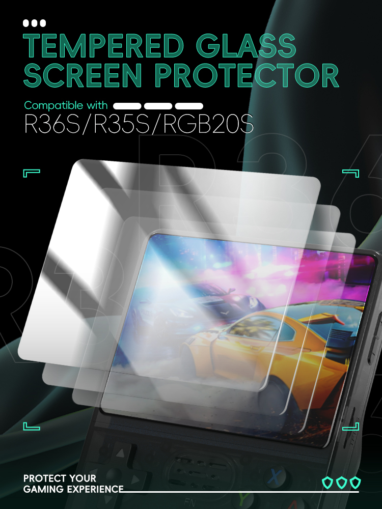 DATA FROG R36S Screen Protecto - đánh giá và giá Retro Gaming Download