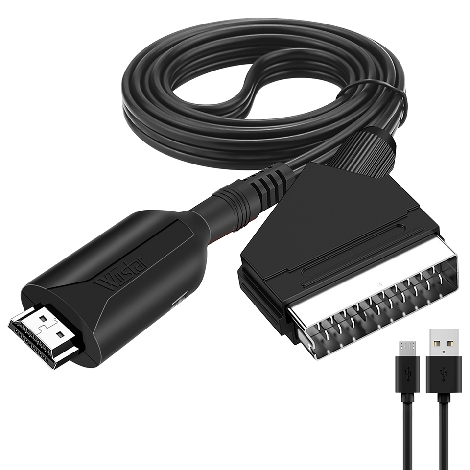 HDMI-Compatible to SCART Cable - đánh giá và giá Scart To Hdmi