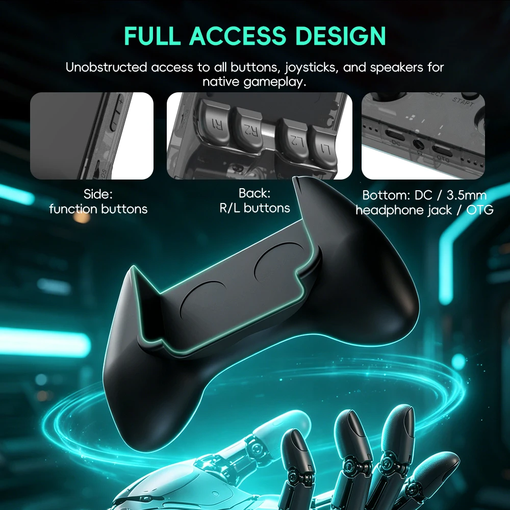 Data Frog R36S Game Grip Ergon - đánh giá và giá Retro Gaming Download