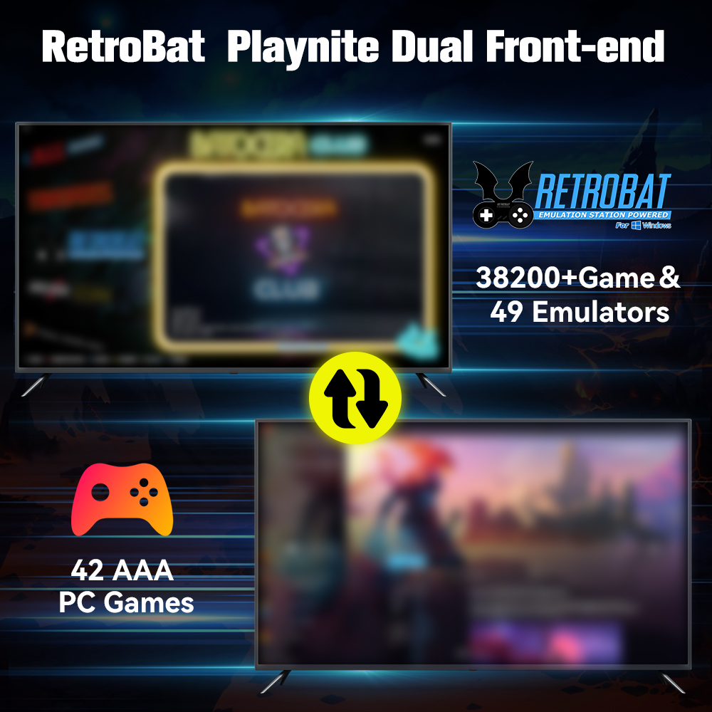 Retrobat＆Playnite System HDD R - đánh giá và giá Retro Gaming Play Zone