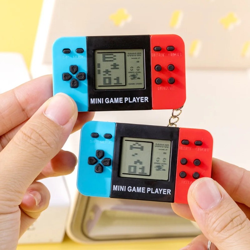 Retro Classic Tetris Game Hand - đánh giá và giá Retro Gaming Keychain