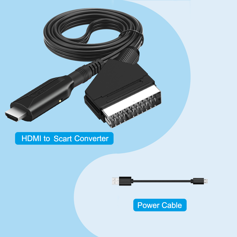 SCART To HDMI-compatible /HDMI - đánh giá và giá Scart To Hdmi