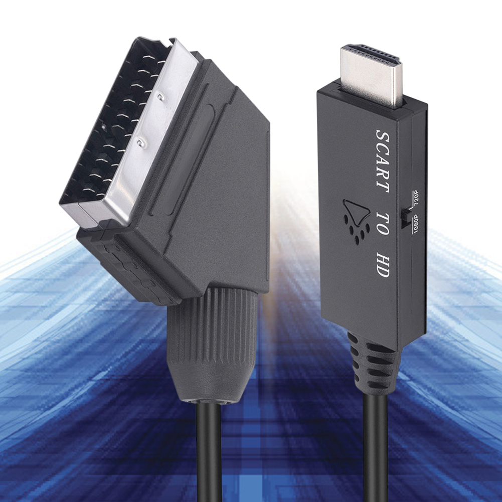 1m Video Audio Converter Adapt - đánh giá và giá Scart To Hdmi
