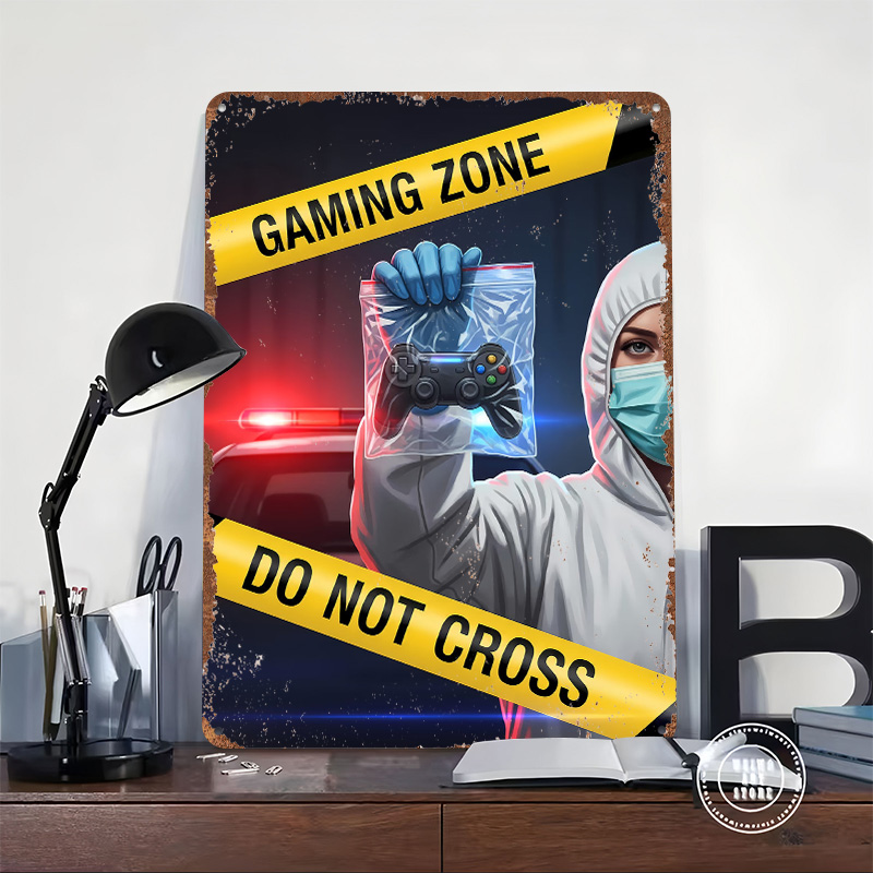 Gaming Zone Do Not Cross Metal - đánh giá và giá Retro Gaming Zone