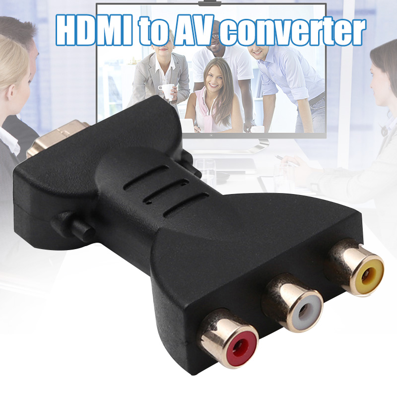 HDMI Sang AV 3 Đầu RCA Video F - đánh giá và giá Scart To Hdmi