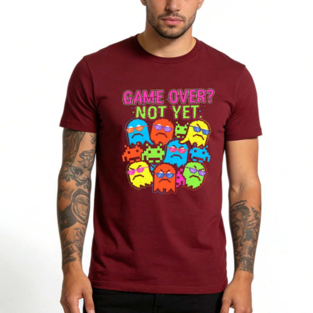 Game Over Not Yet Funny Retro  - đánh giá và giá Retro Gaming Meme