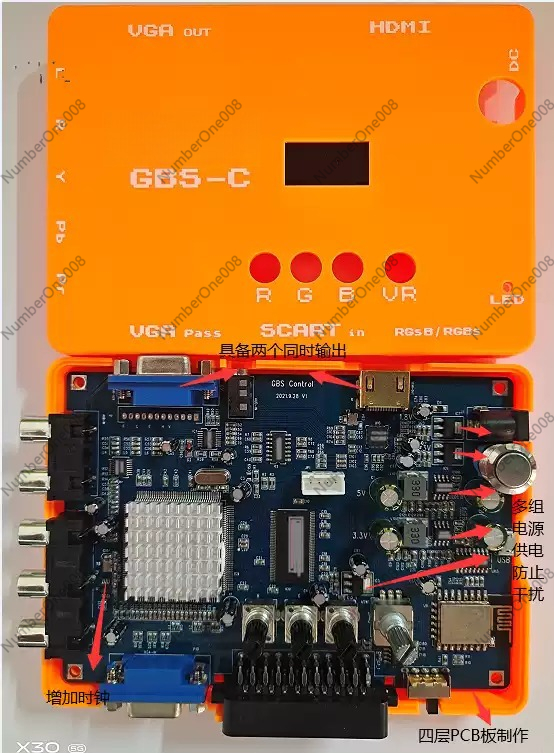 Low Resolution Game RGBS Compo - đánh giá và giá Scart To Hdmi