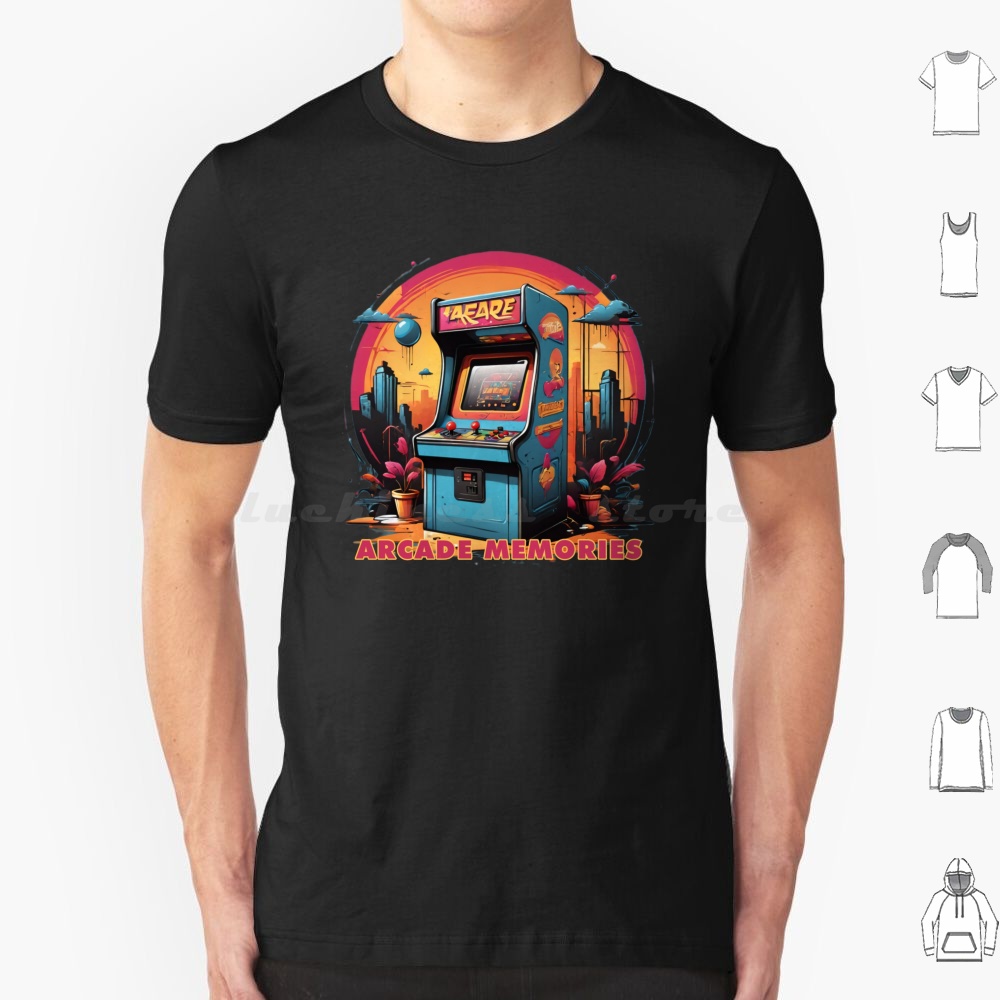 Arcade Memories-Arcade T Shirt - đánh giá và giá Gaming Retro Arcade