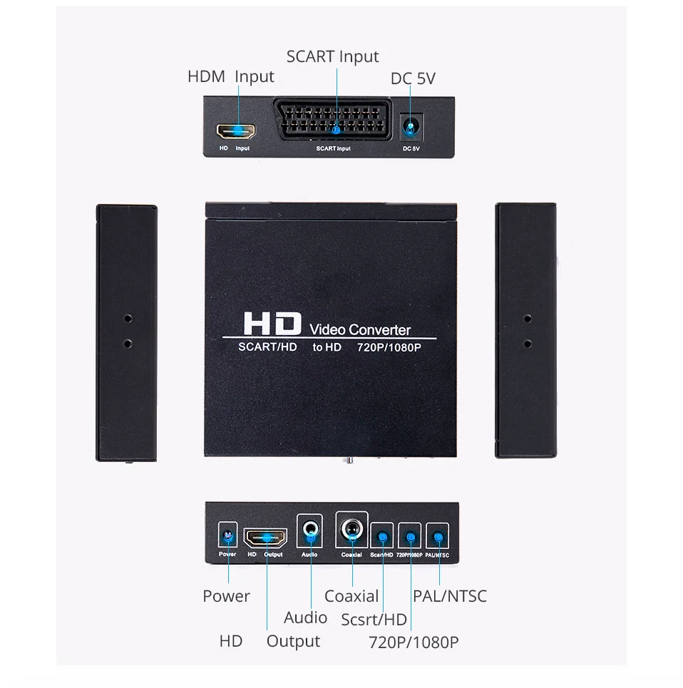 SCART HDMI To HDMI Video Conve - đánh giá và giá Scart To Hdmi