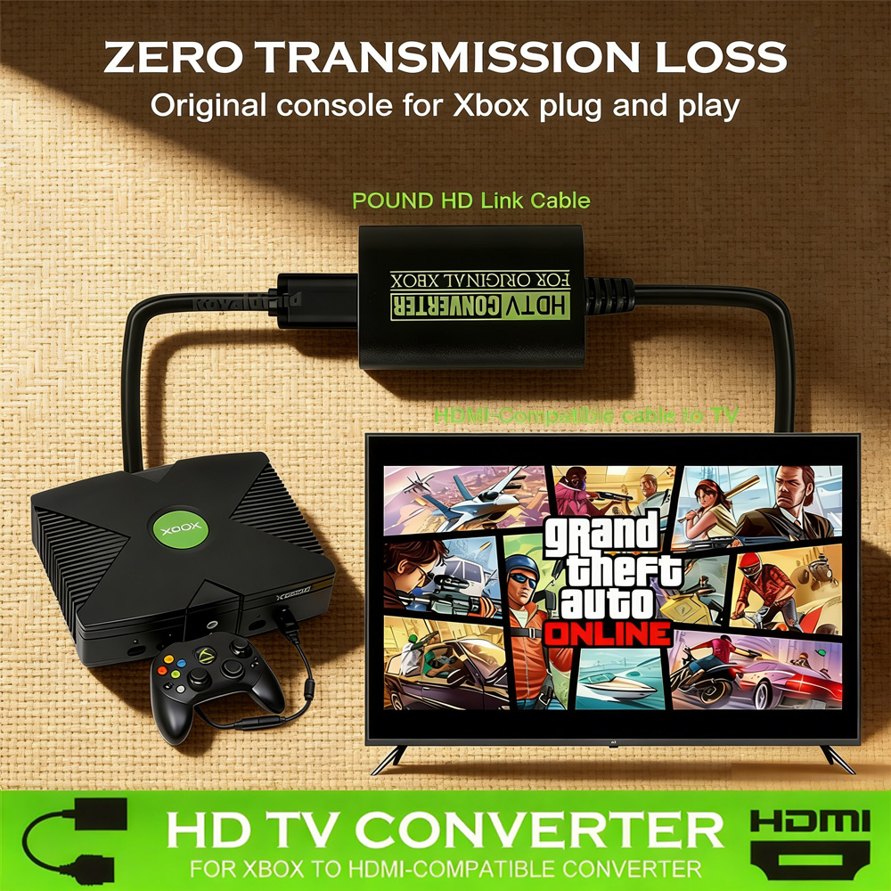 Original Xbox HDMI Cable Adapt - đánh giá và giá Retro Gaming Cables