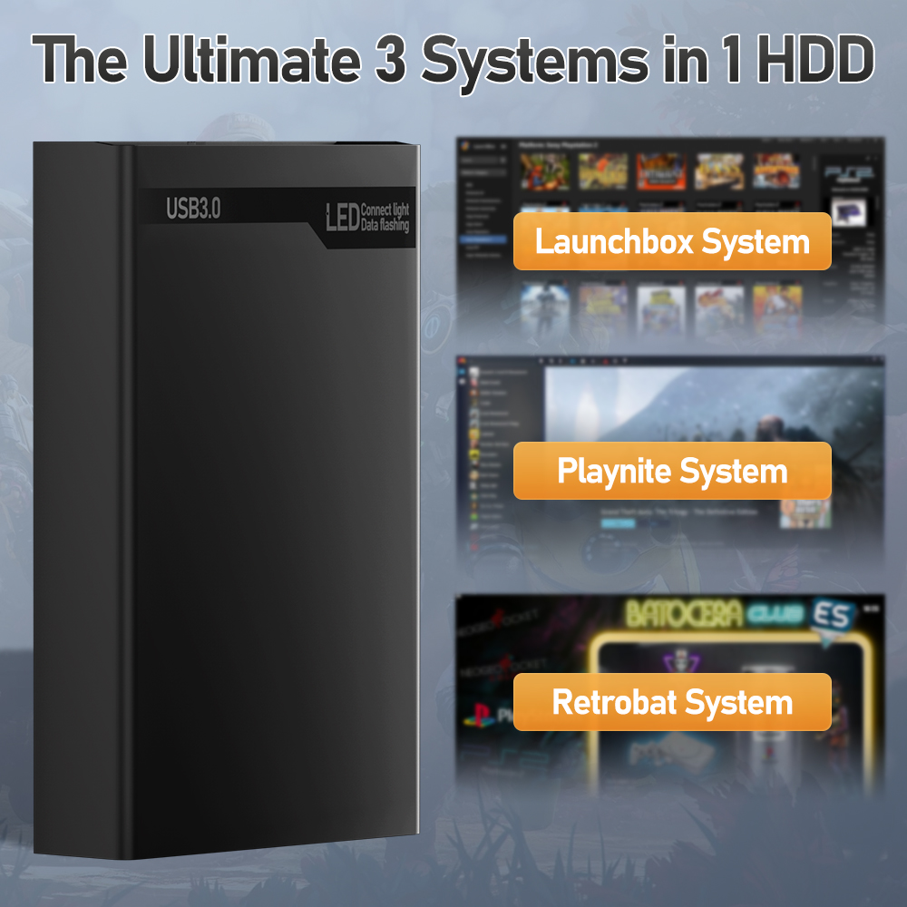 500G Retro Gaming HDD Video Ga - đánh giá và giá Retro Gaming Play Zone