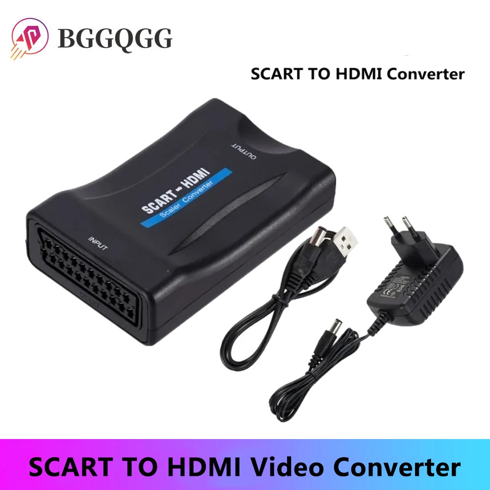 BGGQGG 1080P SCART To HDMI-com - đánh giá và giá Scart To Hdmi
