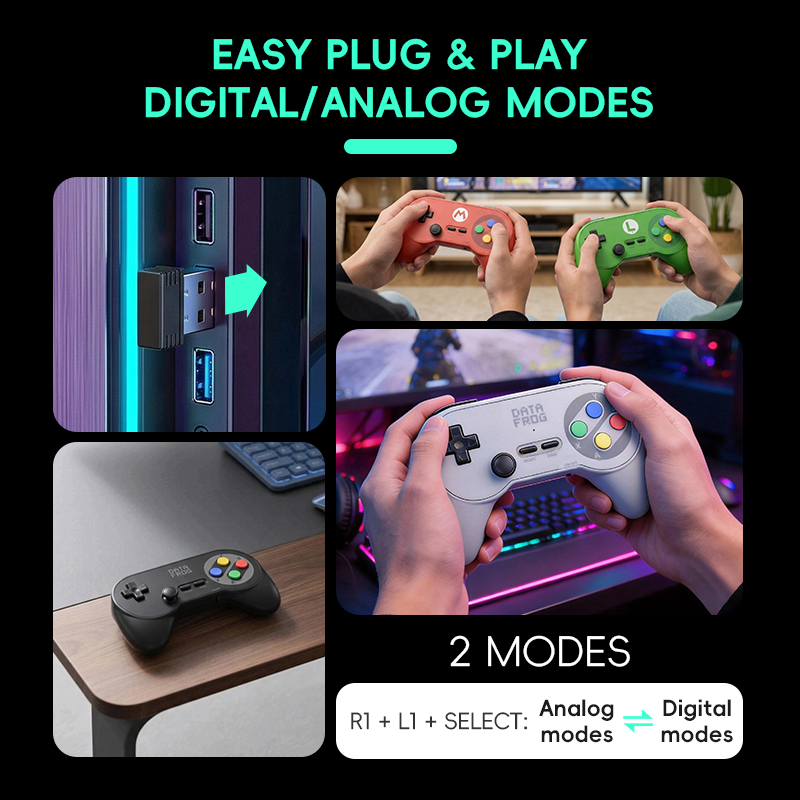 Data Frog PC07 Wireless Retro  - đánh giá và giá Retro Gaming Download