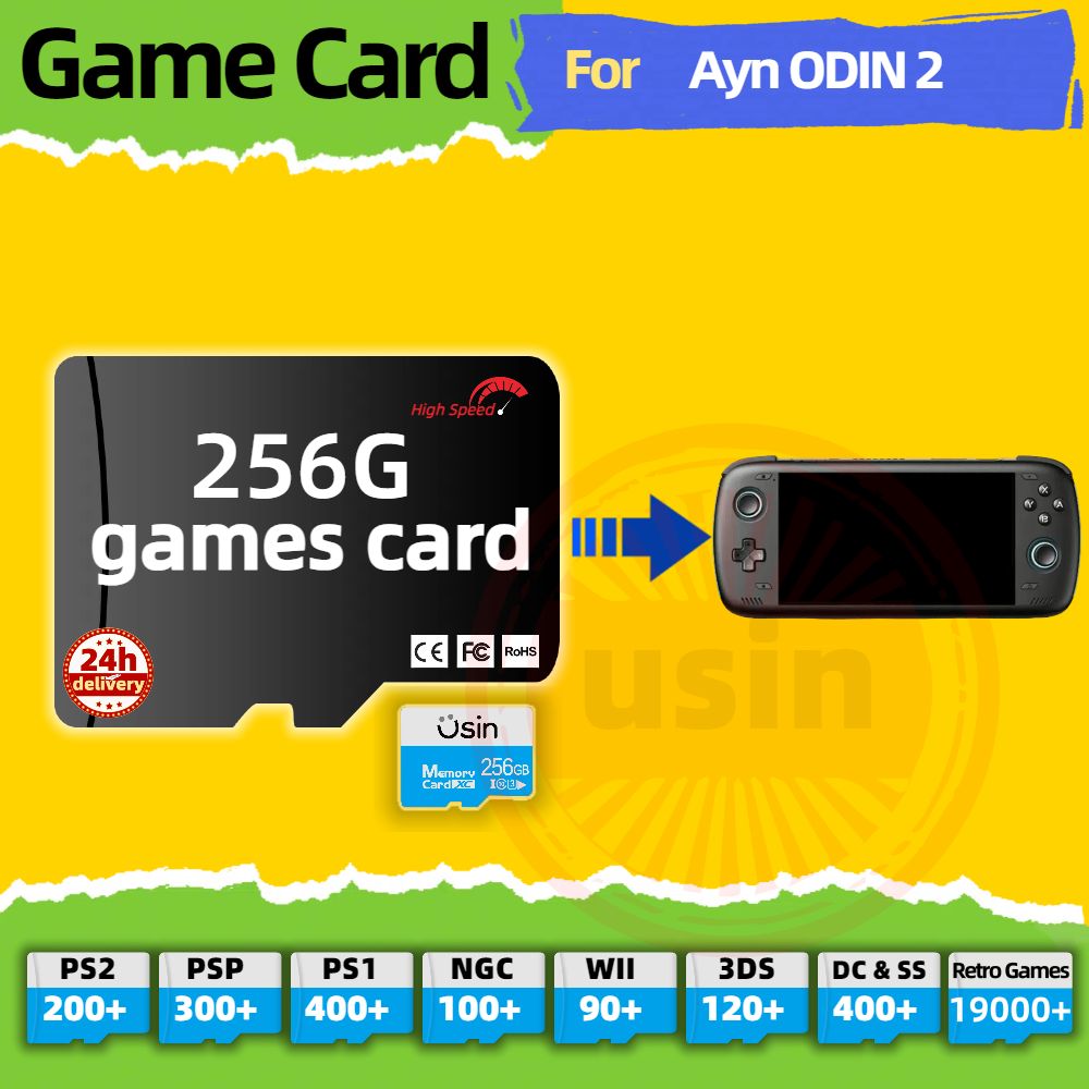 Game Card For Ayn Odin 2 Odin2 - đánh giá và giá Retro Gaming Download