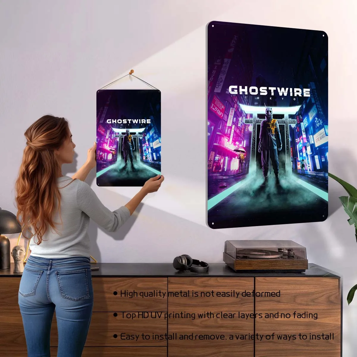Ghostwire Tokyo Posters Classi - đánh giá và giá Retro Gaming Tokyo