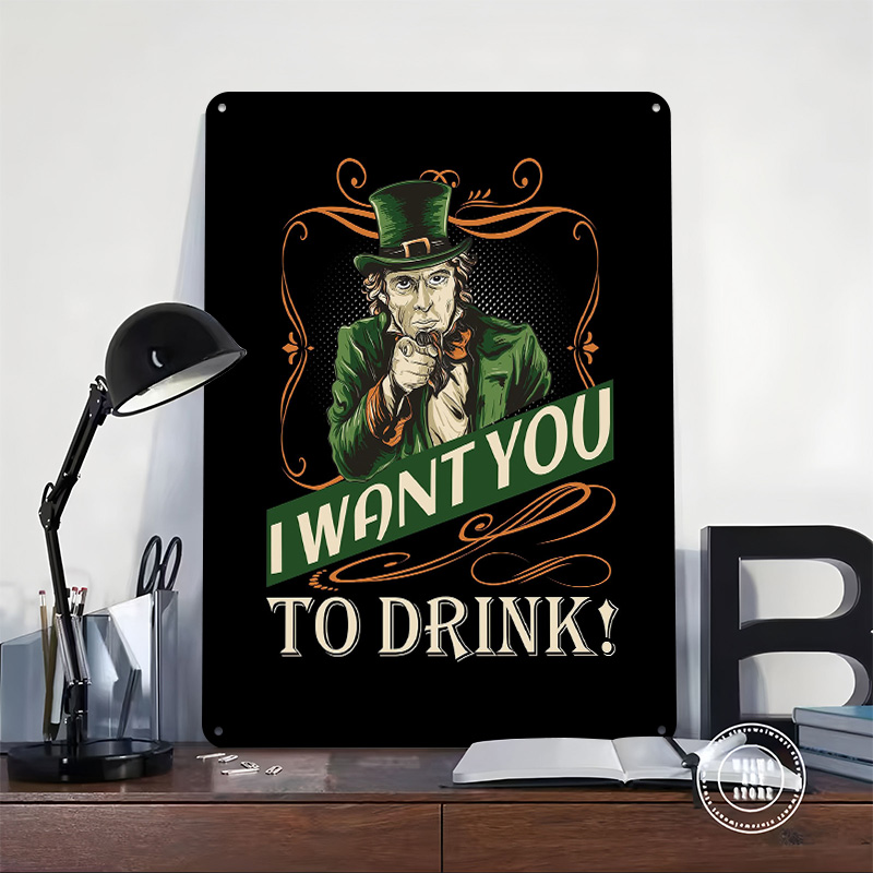 St Patricks Day Meme Tinplate  - đánh giá và giá Retro Gaming Meme