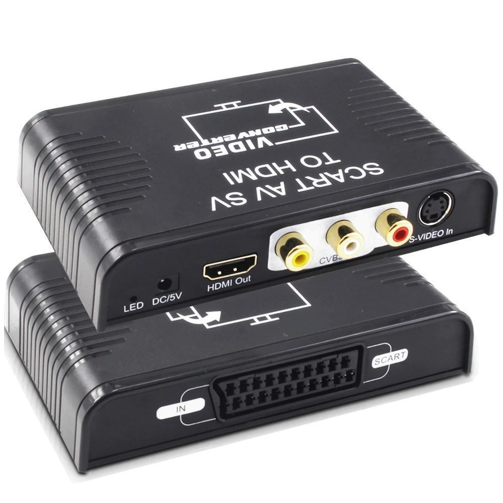 S-Video AV Scart to HDMI Conve - đánh giá và giá Scart To Hdmi
