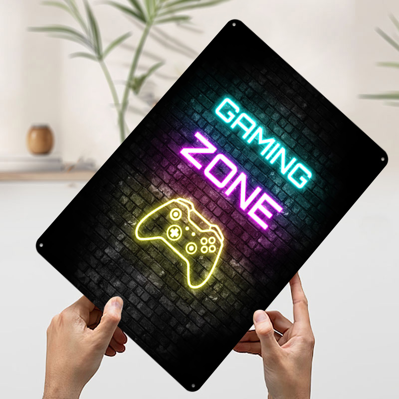 Gaming Zone Neon Sign on Brick - đánh giá và giá Retro Gaming Zone