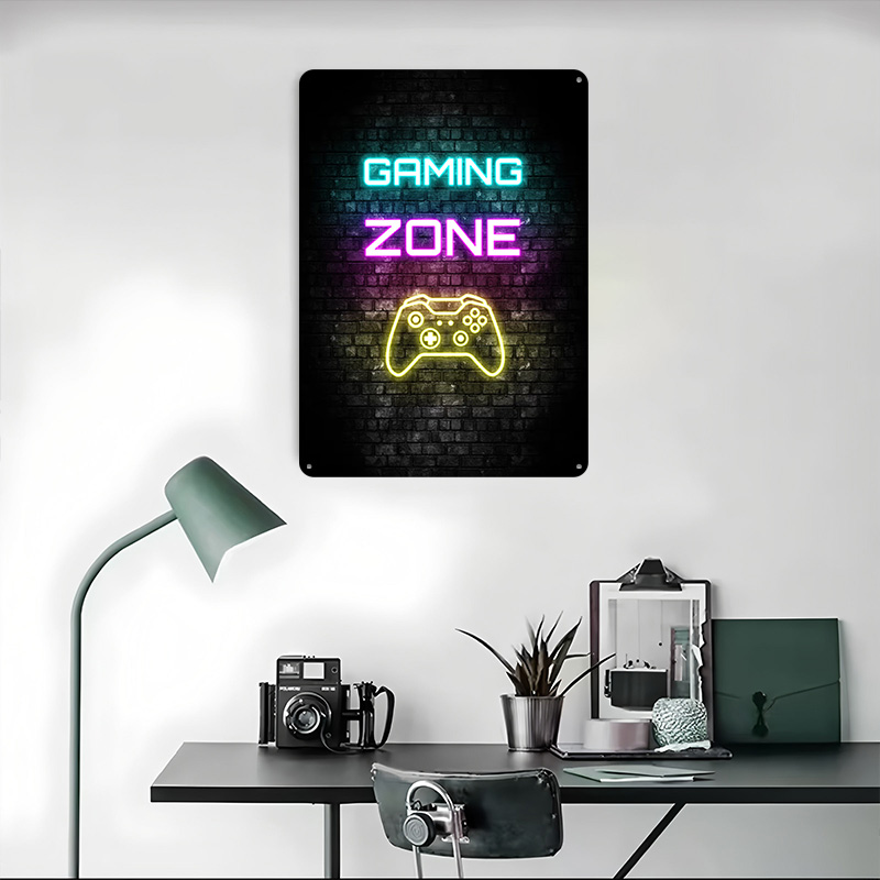 Gaming Zone Neon Sign on Brick - đánh giá và giá Retro Gaming Zone